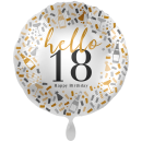 XXL Folienballon Hello 18